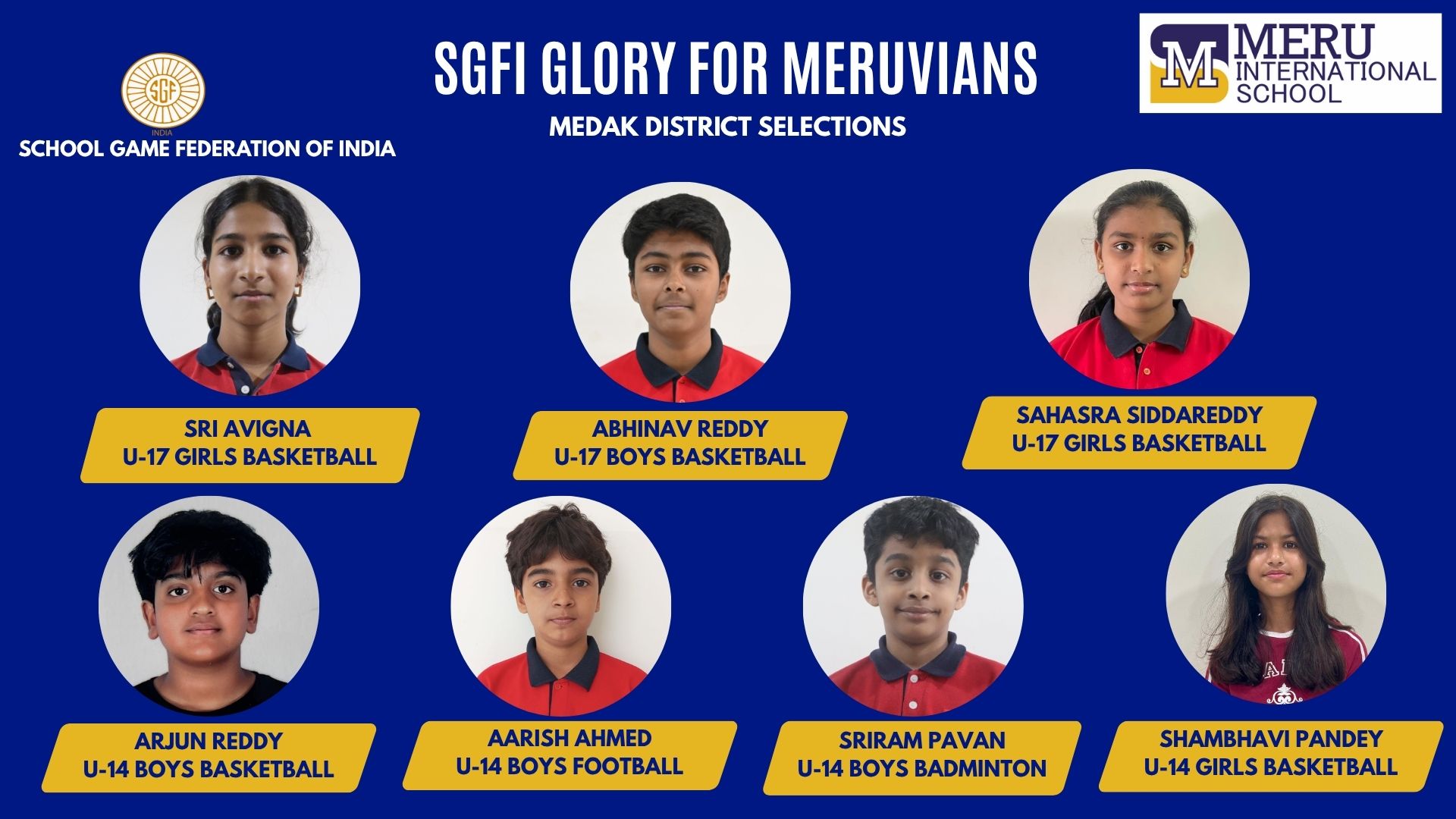 SGFI Glory for Meruvians