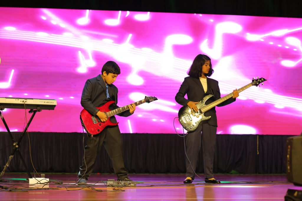 Children Playing Guitar